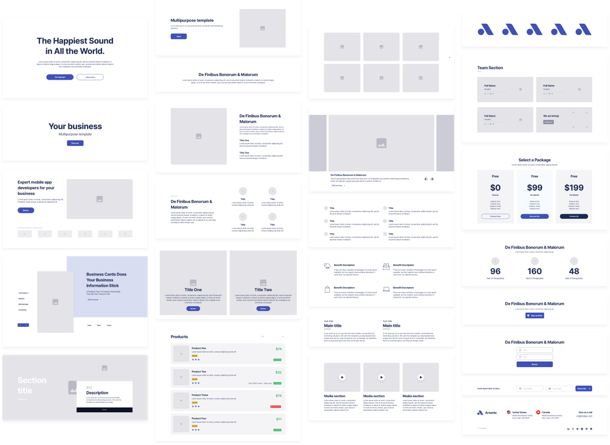 Arsenic Design System for Web