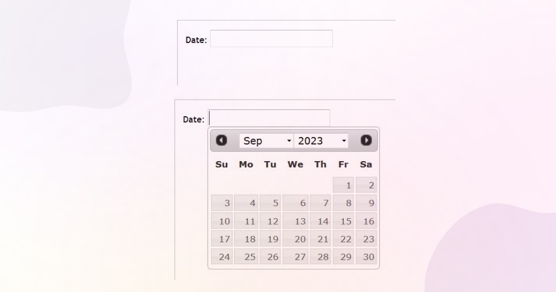 Datepicker