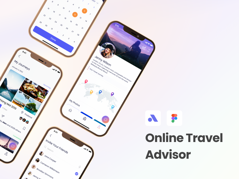 Travel Mobile App UI Kit